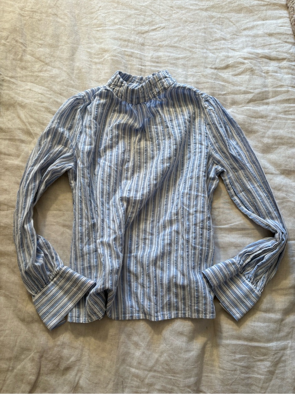 LOFT Striped Blouse